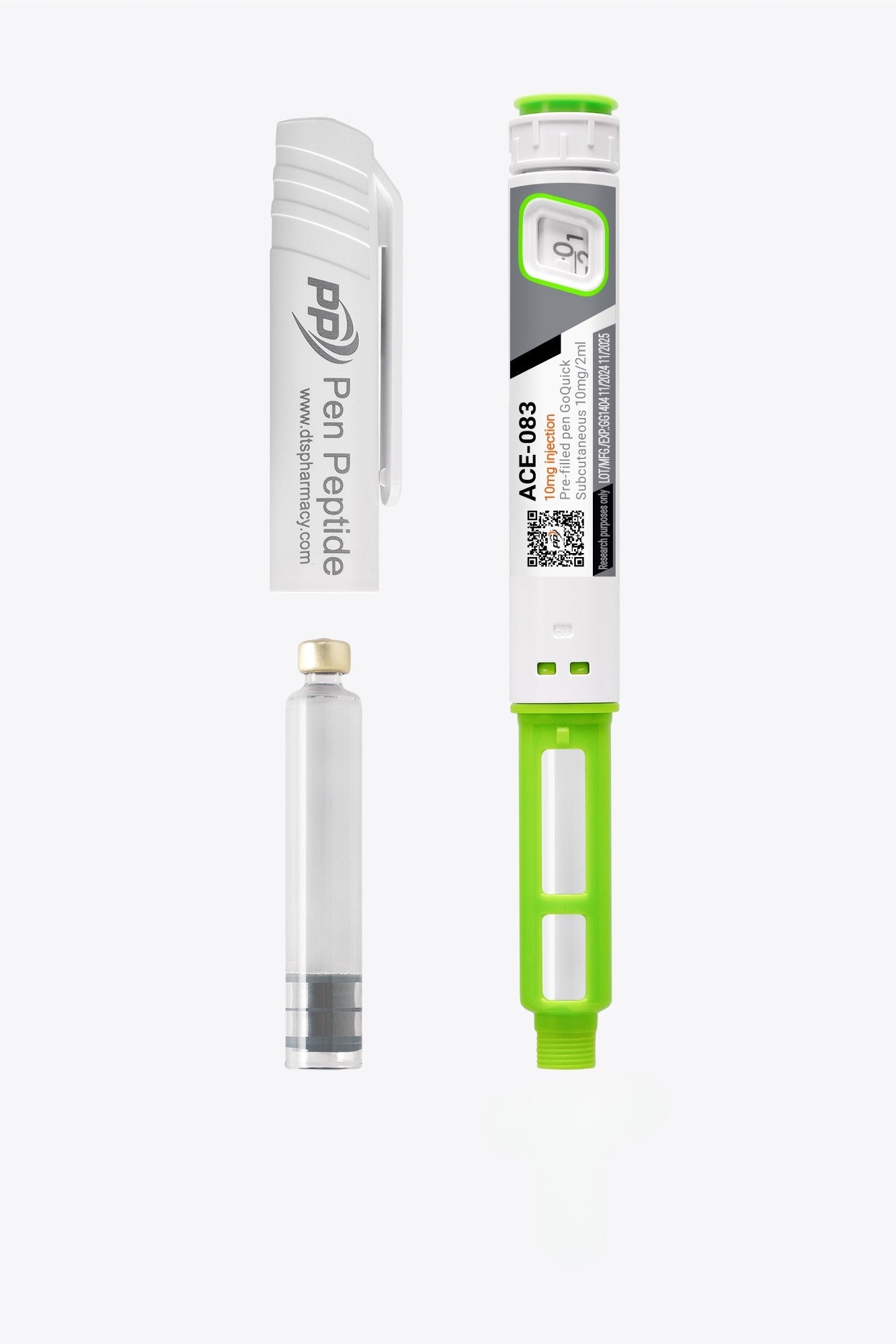 Пептид ACE-083 в писалка