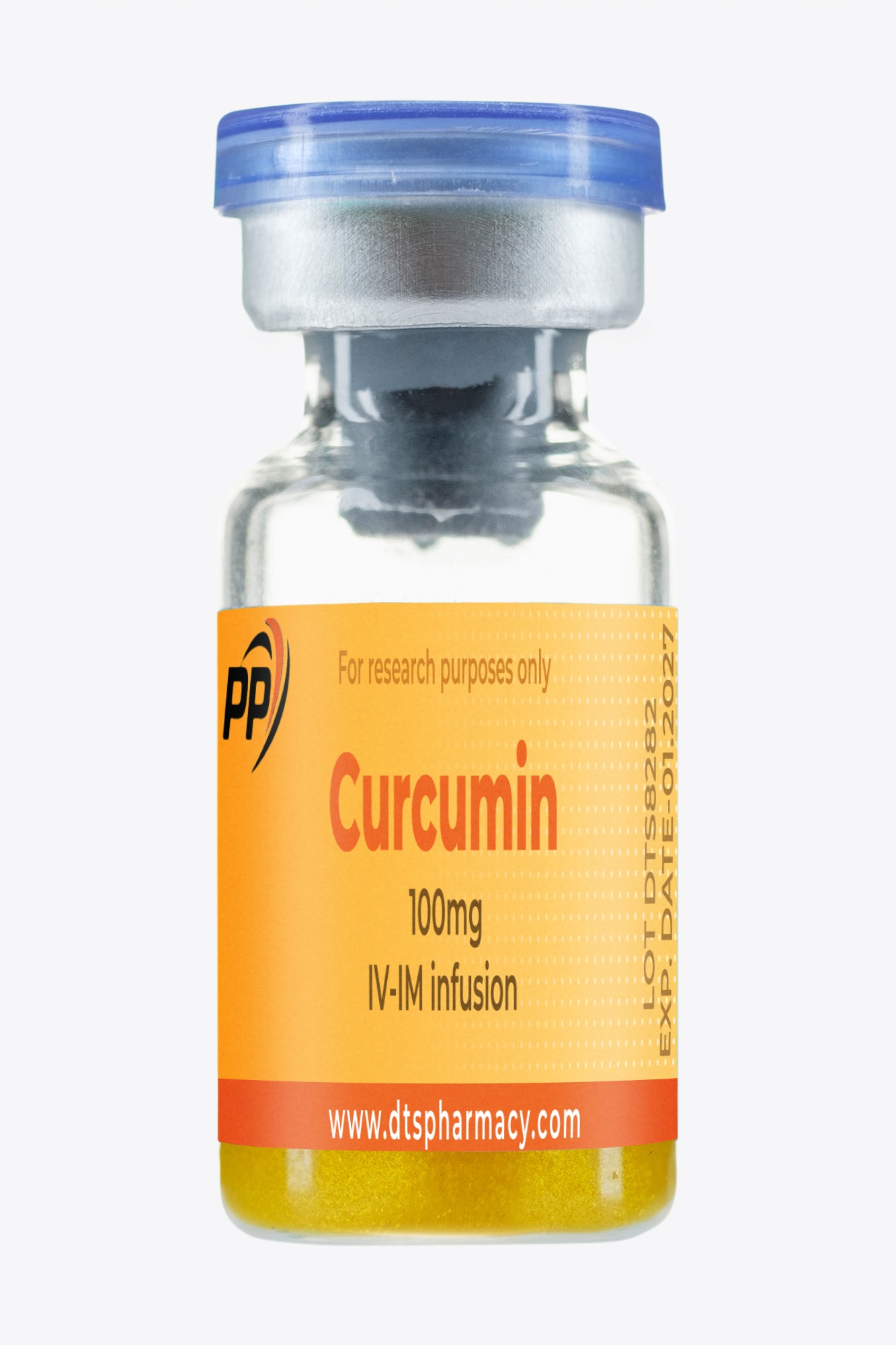 Флакон с Curcumin 100mg за интравенозно и интрамускулно приложение