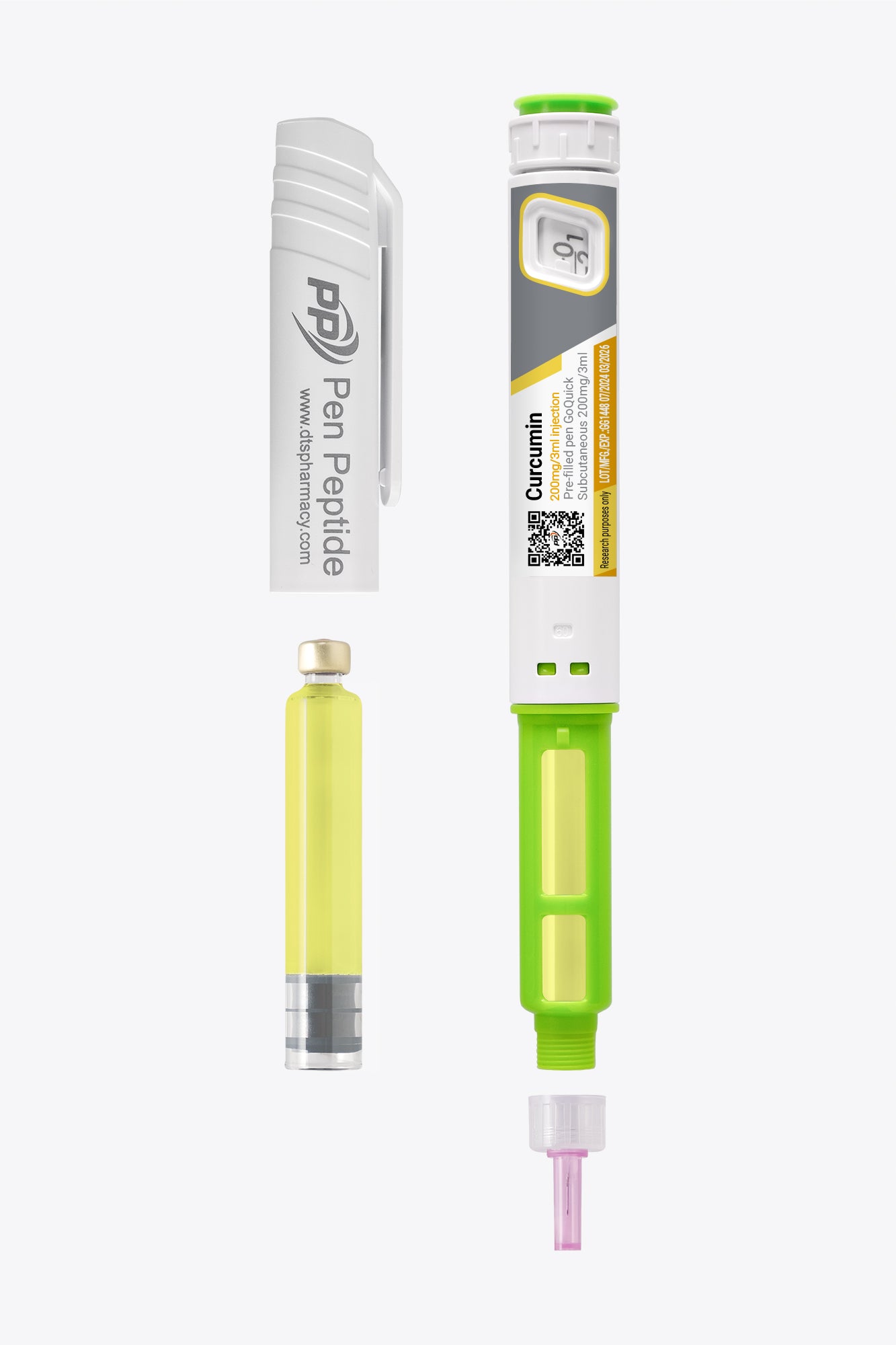 Писалка с Куркумин