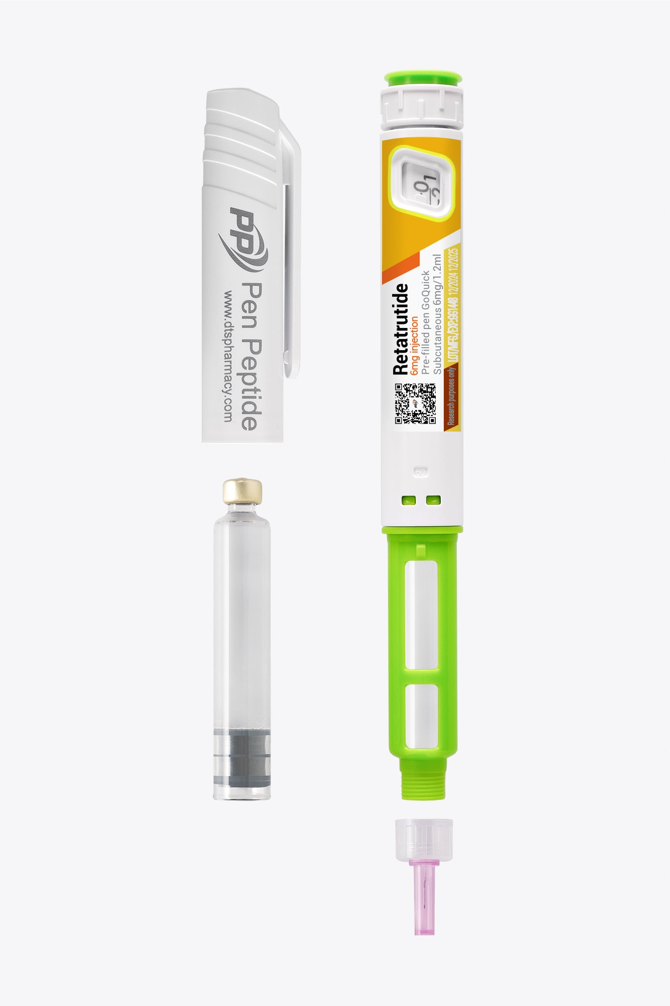 Пептид Ретатрутид (Retatrutide) 6mg в писалка