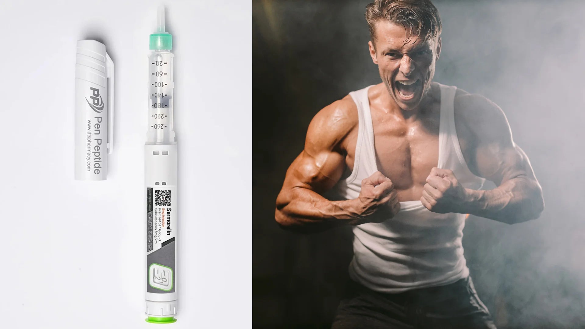 Sermorelin за мускулна маса - Pen Peptide