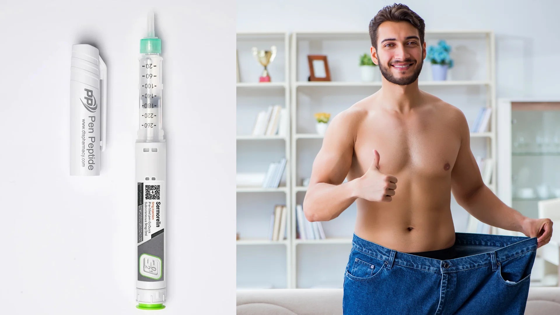 Пептид Sermorelin за отслабване